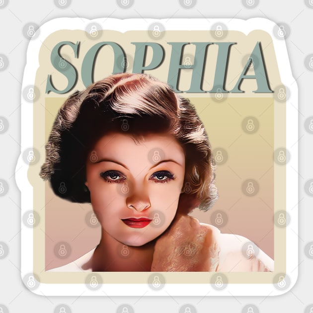 Sophia Petrillo || Estelle Getty Sticker by Alaknanda prettywoman